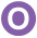 Offsite Sales icon, purple O