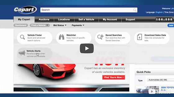 How to set Vehicle Alerts video