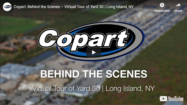 Copart Long Island, NY